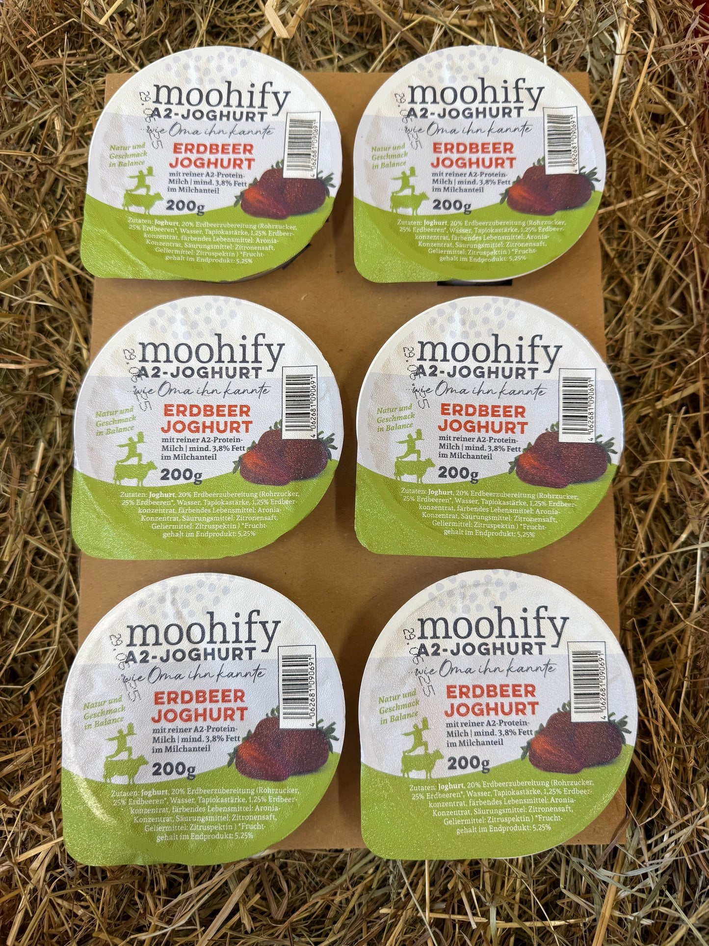 A2 Fruchtjoghurt Erdbeer 6er Steige